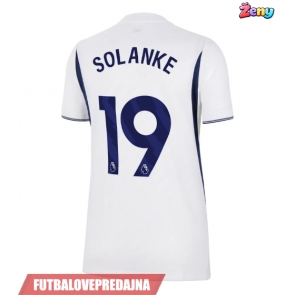 Lacne Ženy Futbalové dres Tottenham Hotspur Dominic Solanke #19 2026-27 Krátky Rukáv - Domáci